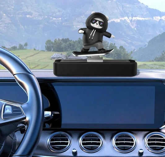 Skating Panda – Car Dashboard Showpiece